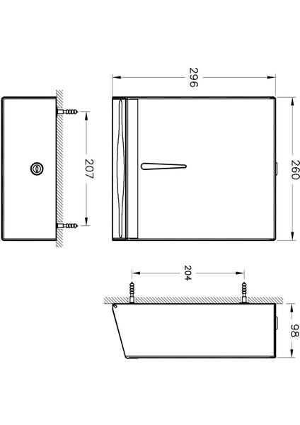 Arkitekta Kağıt Dispenser A44352