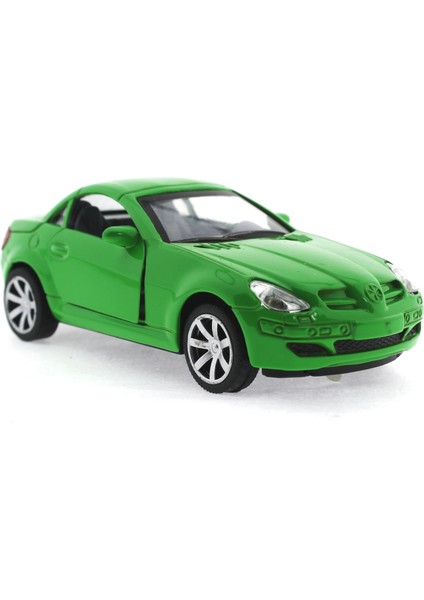 Çek Bırak Mercedes Benzeri Yeşil Metal Araba