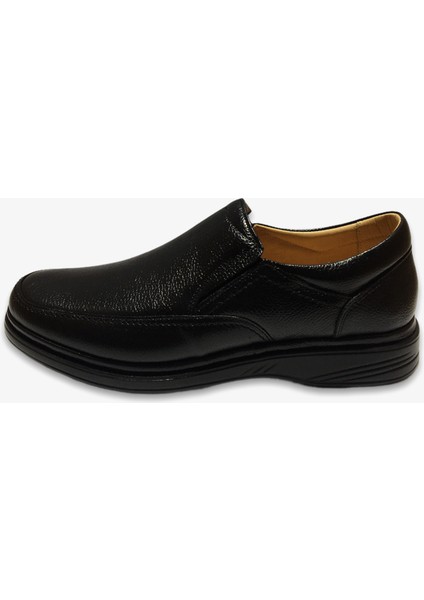 Erkek Siyah Deri Ayakkabı modelleri