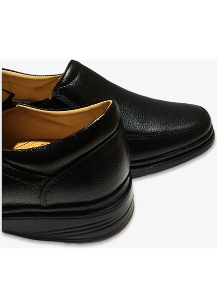 Erkek Siyah Deri Ayakkabı fırsatları