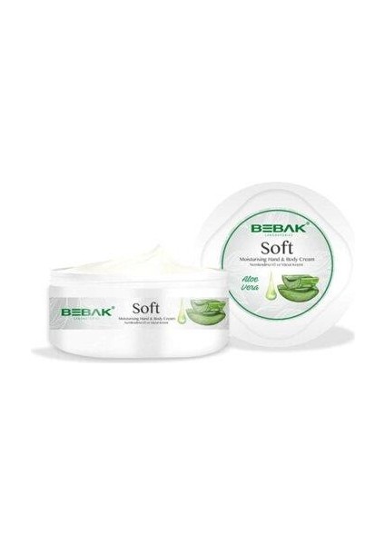 Marka: Bebak Nemlendirici El & Vücut Kremi - Soft Aleo &ra Moisturising Hand & Body Cream 300 ml 86