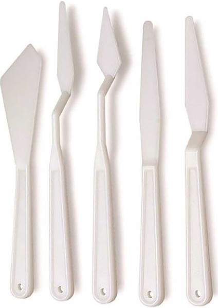 Plastik Spatula Seti 5'li