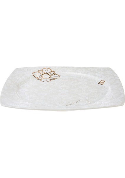 Goldies 57 Parça 12 Kişilik Kare Porselen Yemek Takımı modelleri