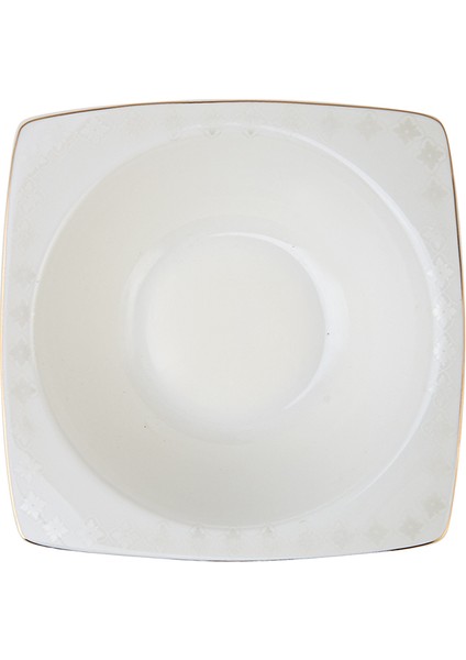 Goldies 57 Parça 12 Kişilik Kare Porselen Yemek Takımı fırsatları