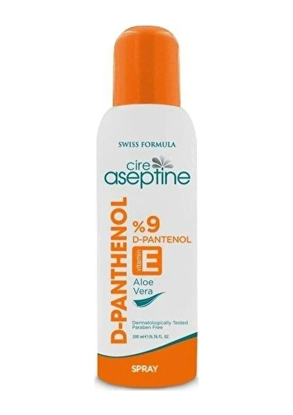 Cıre Aseptıne Marka: Cıre Aseptıne D-Panthenol Sprey 200 ml Kategori: Yüz Kremi