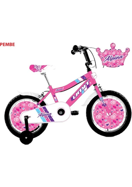 Ümit 16 Jant Alpina Bmx V Pembe