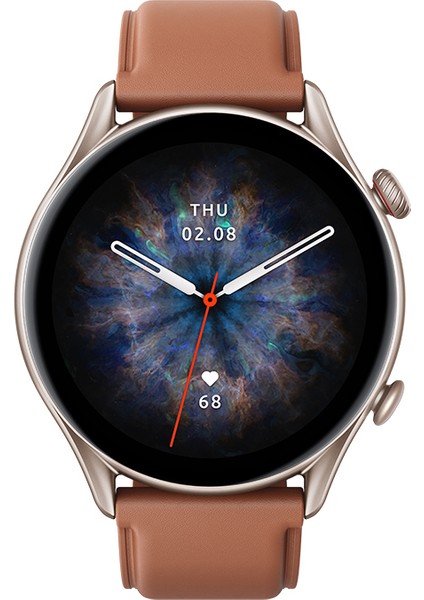 Gtr 3 Pro Brown Leather (Amazfit Türkiye Garantili)