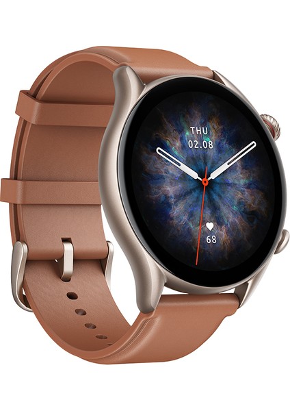 Gtr 3 Pro Brown Leather (Amazfit Türkiye Garantili) fırsatları
