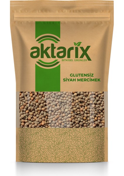 25 gr Glutensiz Kara Mercimek Siyah