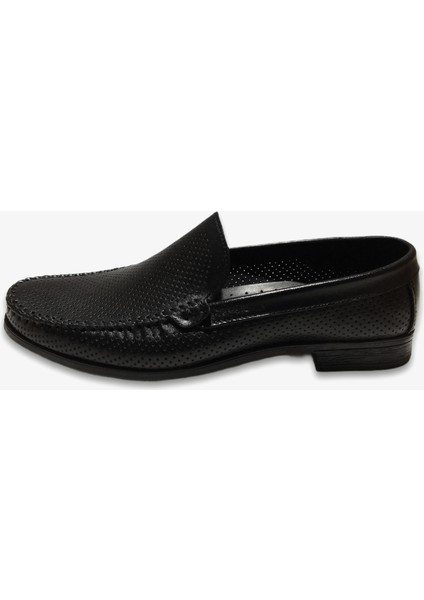 Erkek Siyah Deri Klasik Ayakkabı