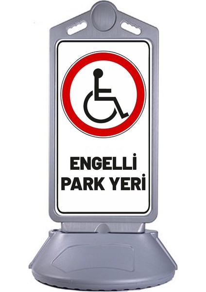 Engelli Dubası Büyük Gri Duba Engelli Park Alanı Dubası