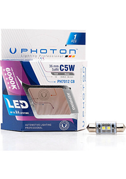 C5W 12V 36mm Can-Bus Sofit LED PH7012