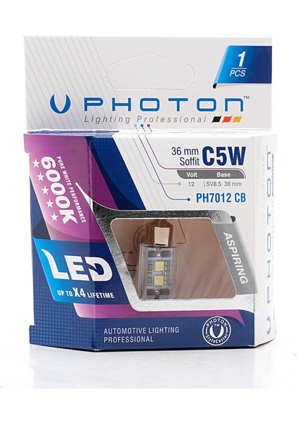 C5W 12V 36mm Can-Bus Sofit LED PH7012