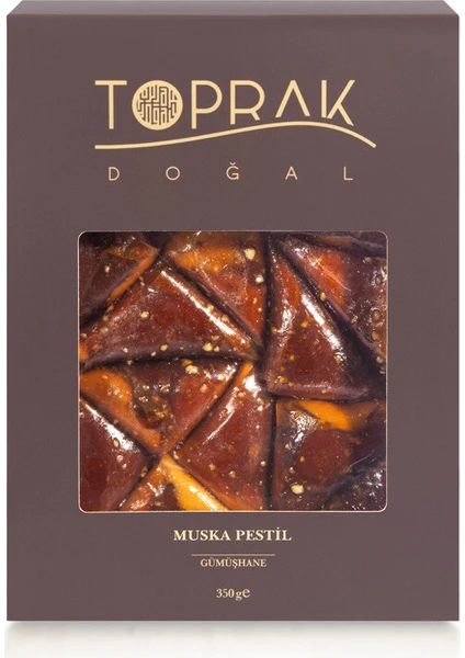 Toprak Doğal Muska Pestil 350 G Gümüşhane