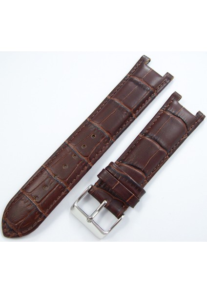 Gues Model Ortası Kesik Deri Saat Kayışı