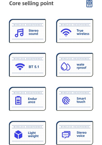L10 Tws Bluetooth 5.1 Kablosuz Mikrofonlu Kulaklıklar (Yurt Dışından)