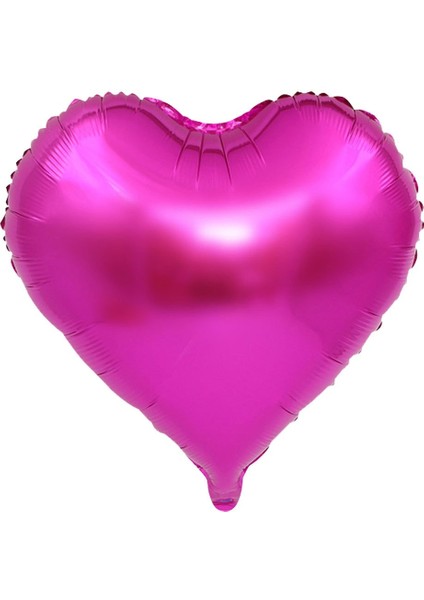 Partipan Fuşya Kalp Folyo Balon 45 cm