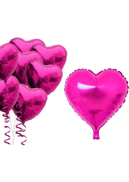 Partipan Fuşya Kalp Folyo Balon 45 cm fiyatları