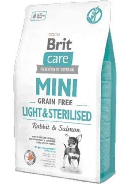 Mini Light&sterilised Küçük Irk Tahılsız Köpek Maması 2 kg