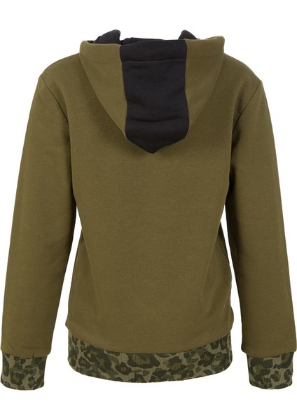 Kayakçı Baskılı Kapüşonlu Sweatshirt Erkek Çocuk fırsatları