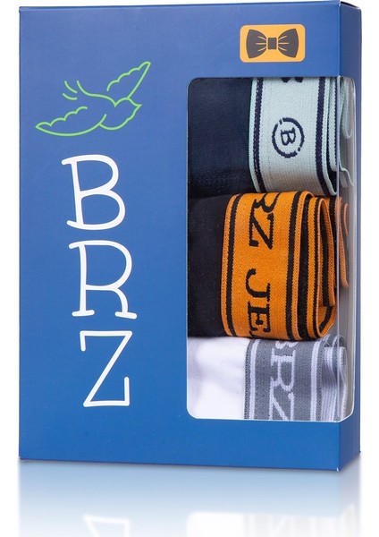 Erkek Çocuk 3'lü Boxer Set