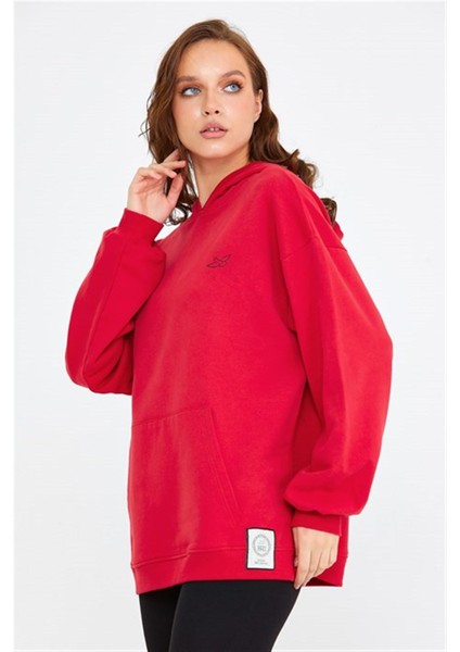 Oversize Kapüşonlu Sweatshirt