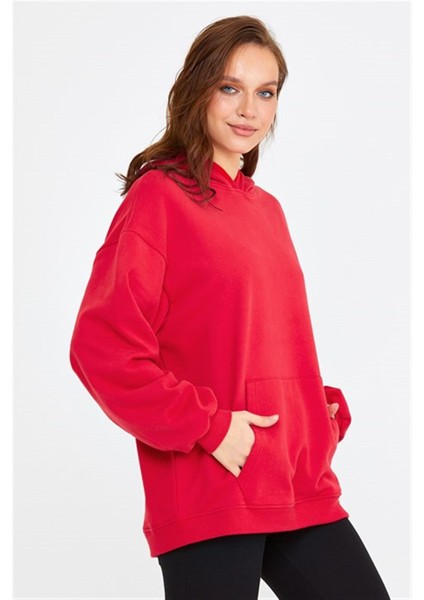 Oversize Kapüşonlu Sweatshirt indirimleri