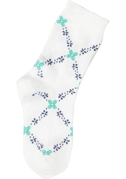 Sarmaşık Desenli Kız Çocuk Çorabı 3lü Set indirimleri