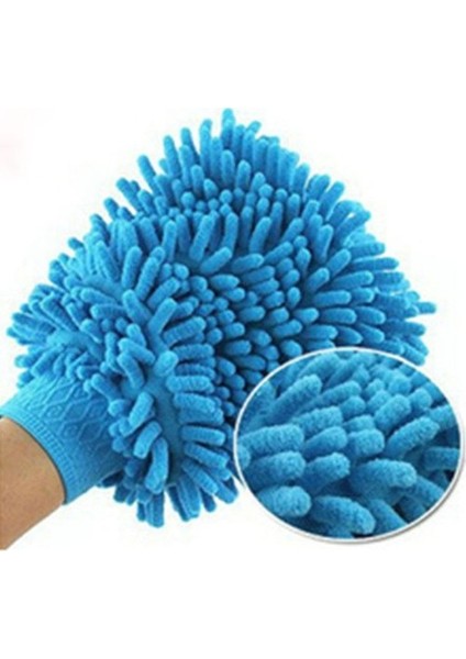 Mikrofiber Araba Yıkama ve Temizlik Eldiveni