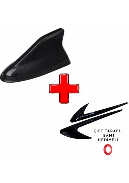 Renault Symbol Eski Elektrikli Shark Anten + Çamurluk Vent