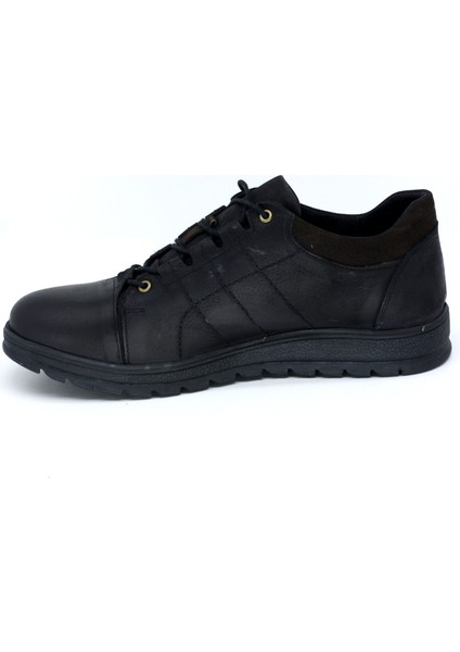 Trendyshoes 8328 Kaymaz Kauçuk Taban Rahat Erkek Kışlık Ayakkabı modelleri