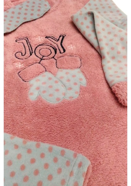 Kadın Peluş Welsoft Polar Kalın Kışlık Uyku Bantlı Ev Pijama Takımı modelleri