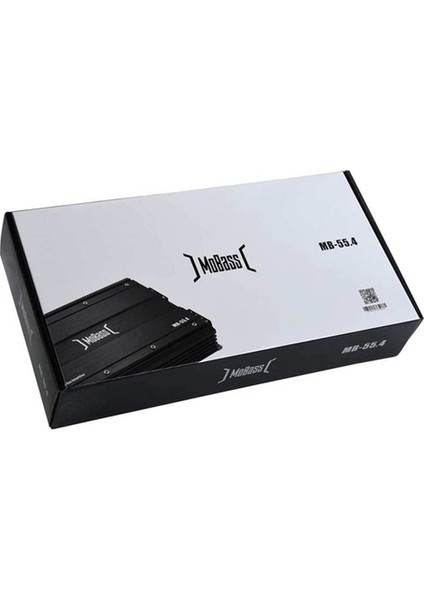 Forx Mb-55.4 2 x 180 W Bass Kontrollü 4 Kanal Stereo Oto Anfi