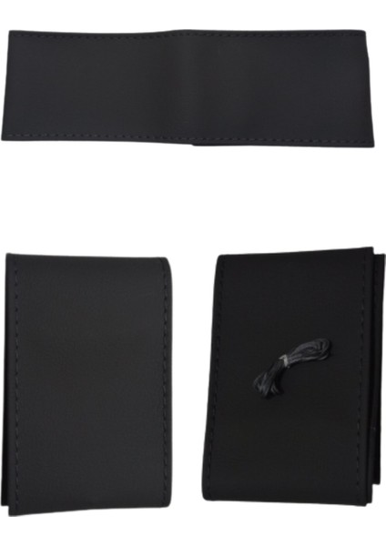 Honda Civic Euro Hatchback 2001- 2003 - 5 Kapı Direksiyon Kılıfı Deri Gri Yüzük Gri Ip