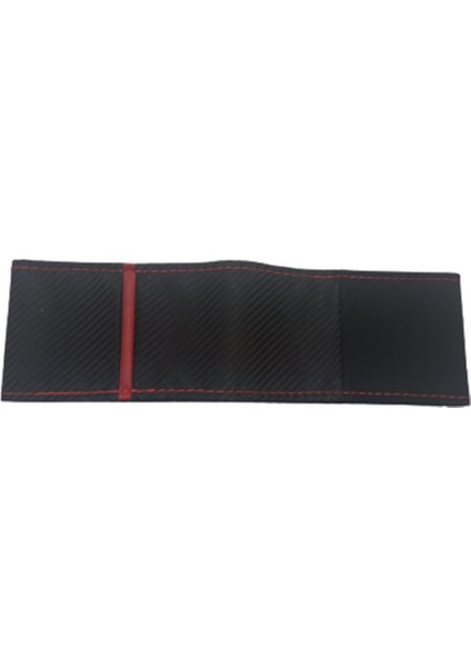 Kia Schuma 2 2001-2004 Direksiyon Kılıfı Carbon V Akantara Krmızı Yüzük