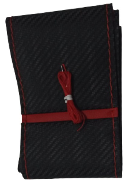 Renault Megane 1 Coupe 1996-2002 Direksiyon Kılıfı Carbon Kırmızı Yüzük Kırmızı Ip fırsatları