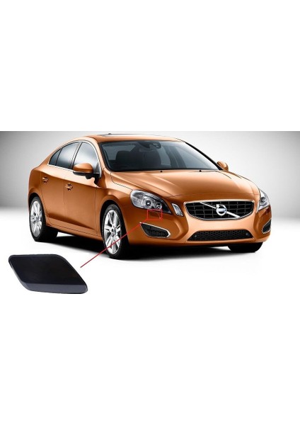 Volvo S60 V60 Sağ Far Yıkama Kapağı 2011-2013