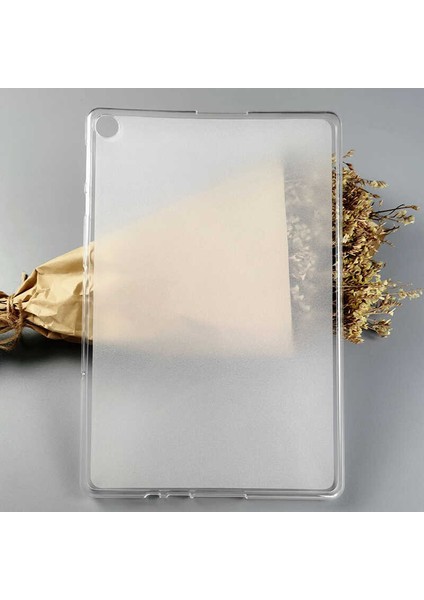 Huawei Mate Pad T10S Kılıf Fuchsia Tablet Süper Silikon Kapak Siyah