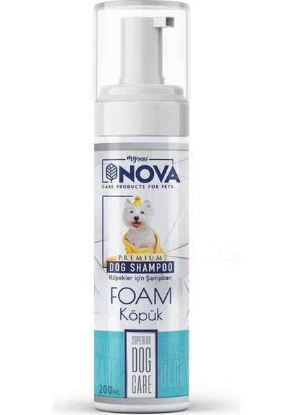 Mydog Nova Köpek Temizleme Köpük Şampuanı 200ml