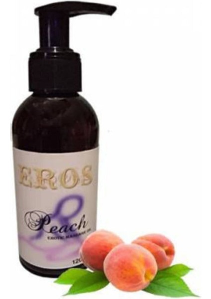 Hologramlı Peach Massage Oil 120 ml Şeftali Kokulu Masaj Yağı