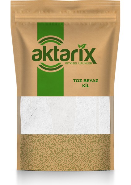 100 gr Toz Beyaz Kil / Cilt ve Yüz Maskesi Için