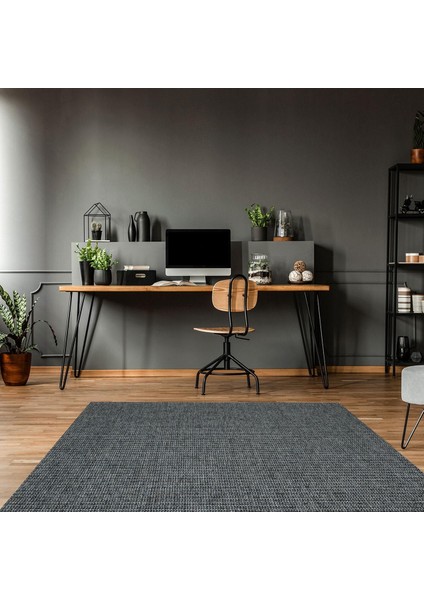 Brooklyn Brk 01 Antrasit Kaymaz Ince Hasır Dokuma Kilim fiyatları