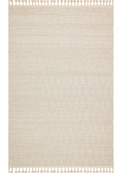 Soho Sh 01 Bej Modern Iskandinav Hasır Dokuma Halı