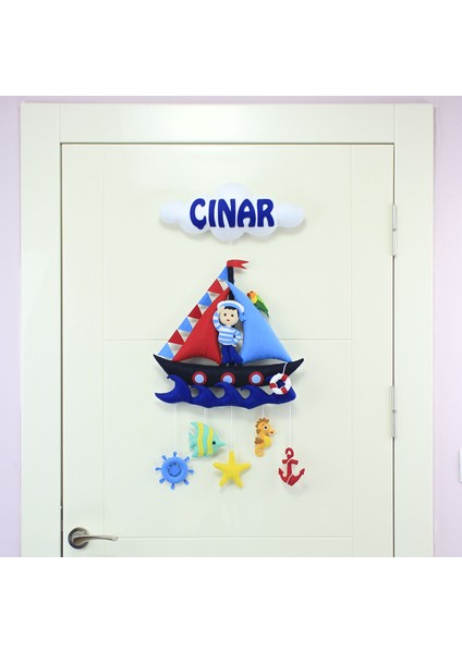 Çınar Isimli Denizci Oda Kapı Süsü