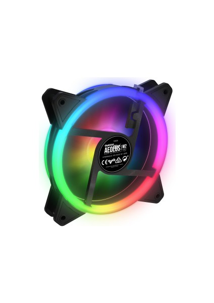 Gamdıas Aeolus M2-1201 120MM Rgb Kasa Fanı