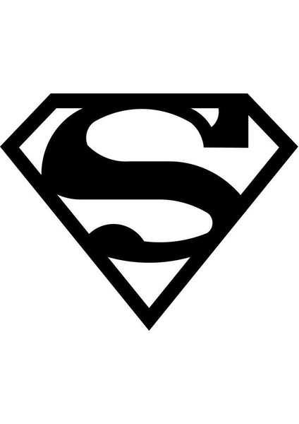 Süperman Metal Duvar Tablosu