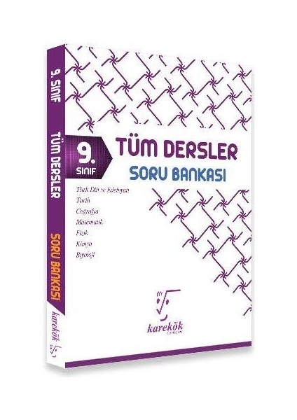 9. Sınıf Tüm Dersler Soru Bankası