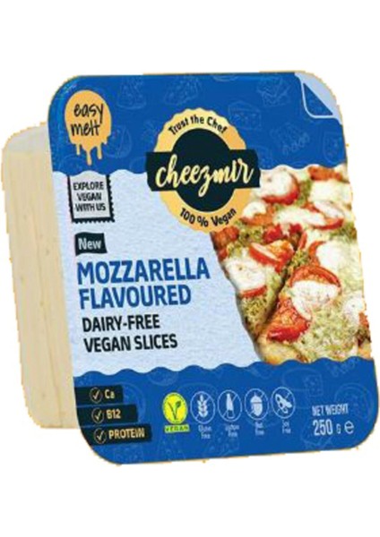 Mozzarella Vegan Sliced 250 gr