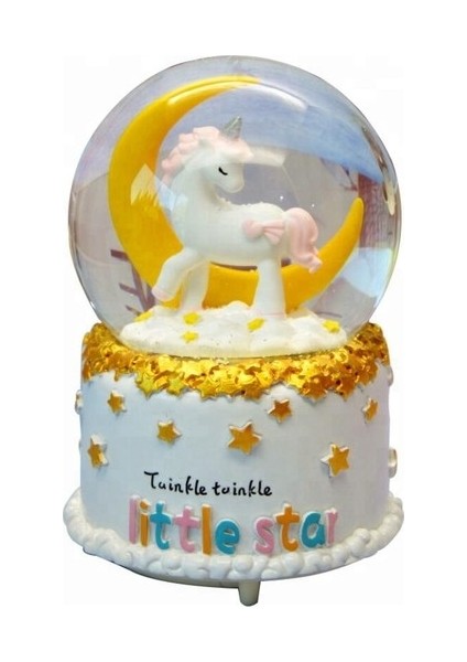 Simagift Unicorn Tasarımlı Işıklı Müzikli Kar Motorlu Büyük Boy Kar Küresi fiyatları