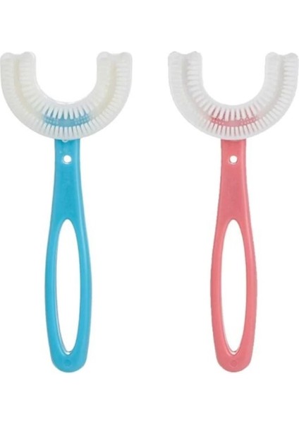 U Şeklinde Çocuk Diş Fırçası Pembe fiyatları